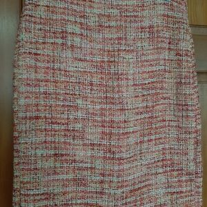 Ladies Textured Pencil Skirt